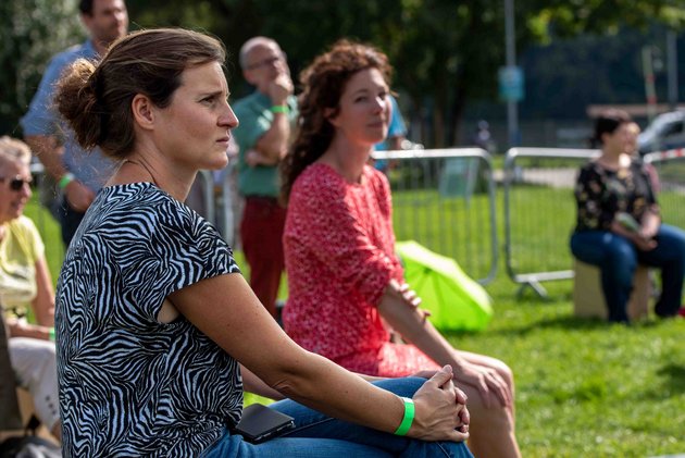 Vorstandsvorsitzende der Grünen im Bezirk Niederbayern Olivia Kreyling - Foto: Schoyerer